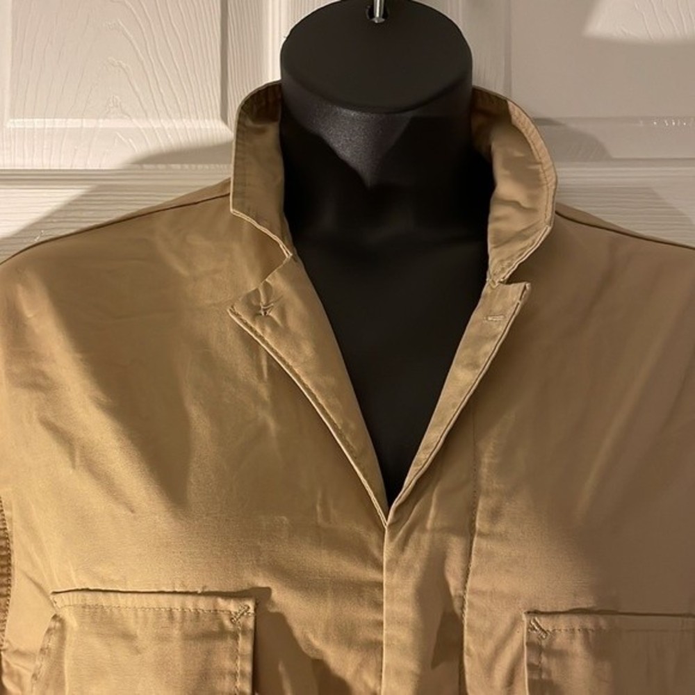 Levi’s Khaki Camel Belted Flight Suit XL - Picture 4 of 10
